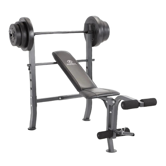 Pro  Standard Bench with 100 Lb. Weight Set MD-2082W