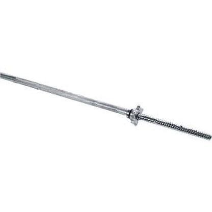 Barbell - Straight Standard Weight Bar with Threaded Ends, 5-6 Ft.